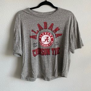Alabama Football Crop Tee